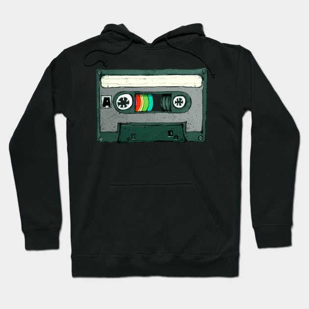 Rainbow Rewind Hoodie by pbetteo